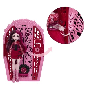 MONSTER HIGH GRADINA DE LA MIEZUL NOPTII PAPUSA DRACULAURA - Img 11