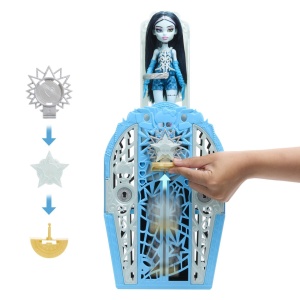 MONSTER HIGH PAPUSA FRANKIESTEIN CU DULAP REVELATOR SI ACCESORII - Img 7