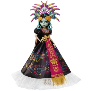MONSTER HIGH SKULLECTOR PAPUSA SKELITA CALAVERAS EDITIA DIA DE MUERTOS - Img 6