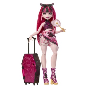 MONSTER HIGH SKULLTIMATE SECRETS PAPUSA DRACULAURA CU ACCESORII - Img 11