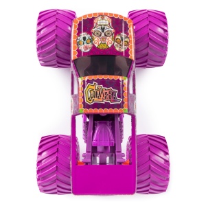 MONSTER JAM MASINUTA METALICA CALAVERA SCARA 1:24 - Img 7