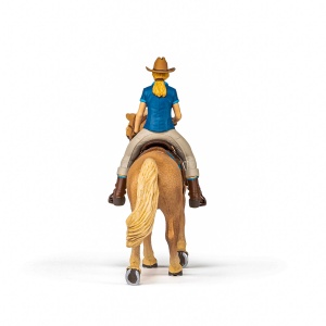 PAPO FIGURINA SET COWGIRL (VACARITA) PE CAL USA - Img 5