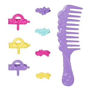 Papusa Barbie Dreamtopia, Twist Style cu Accesorii de Coafat - Img 6