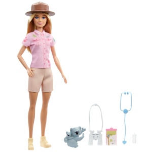 Papusa Barbie You Can Be Anything, Profesie educativă cu accesorii, Zoolog - Img 2