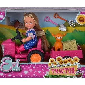 PAPUSA EVI LOVE CU TRACTOR