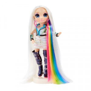 Papusa Rainbow High Amaya Raine cu accesorii pentru coafura - Img 3