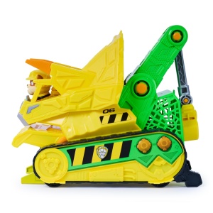 PATRULA CATELUSILOR FILMUL CU DINOZAURI SET BULDOZER CU FIGURINA RUBBLE SI ACCESORII - Img 9