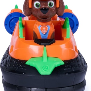 PATRULA CATELUSILOR FILMUL CU DINOZAURI SET DINO VEHICUL HOVERCRAFT CU FIGURINA ZUMA SI ACCESORII 15CM - Img 4
