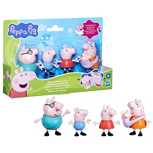 PEPPA PIG SET 5 FIGURINE FAMILIA PEPPA - Img 6