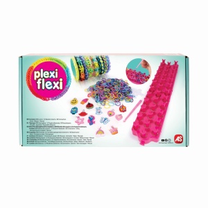 PLEXI FLEXI GHERGHEF PENTRU IMPLETIT CU 800 ELASTICE DIN CAUCIUC SI 15 ACCESORII - Img 7