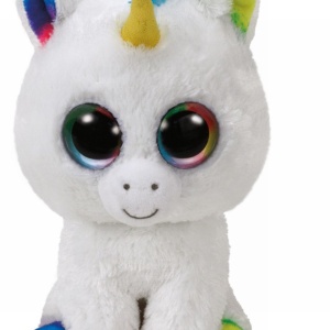 PLUS TY 15CM BOOS PIXY UNICORN ALB