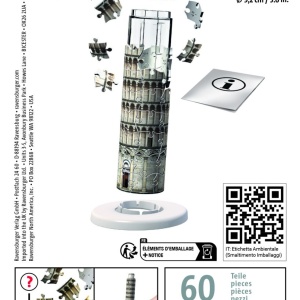 PUZZLE 3D MINI TURNUL DIN PISA - Img 4