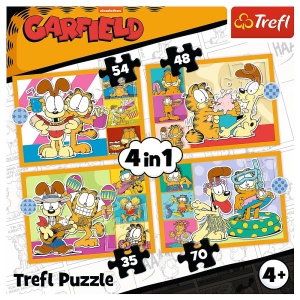 PUZZLE 4IN1 LUI GARFIELD II PLACE LASAGNA - Img 6