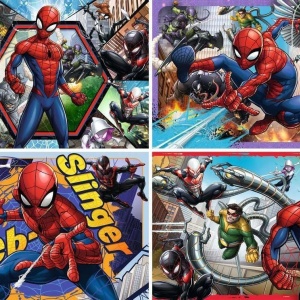 PUZZLE MARVEL SPIDER MAN 4X100 - Img 2