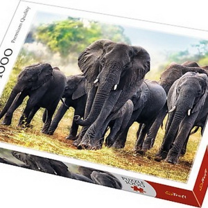 PUZZLE TREFL 1000 ELEFANTI AFRICANI