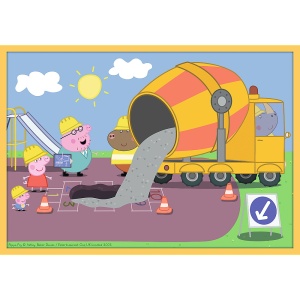 PUZZLE TREFL 10IN1 INTALNESTE-O PE PEPPA PIG - Img 5