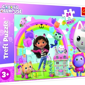 PUZZLE TREFL 24 MAXI GABBYS DOLLHOUSE CASA LUI GABBY
