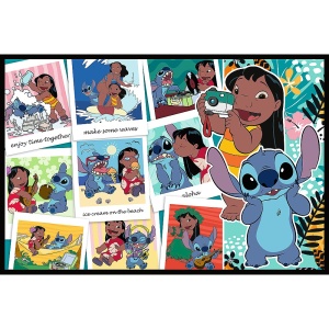 PUZZLE TREFL 2X200 DISNEY LILO SI STITCH VIATA FERICITA - Img 2