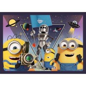 PUZZLE TREFL 4IN1 NOILE AVENTURI ALE MINIONILOR - Img 5