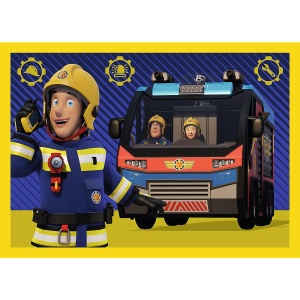 PUZZLE TREFL 4IN1 POMPIER CU SIRENA - Img 2
