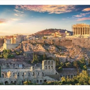 PUZZLE TREFL 500 PANORAMA ACROPOLIS ATENA - Img 6