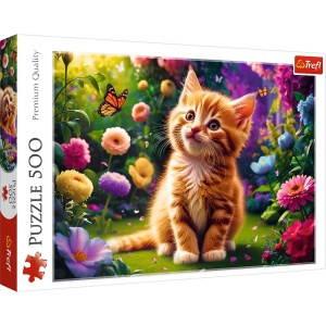 PUZZLE TREFL 500 PISICUTA DRAGUTA