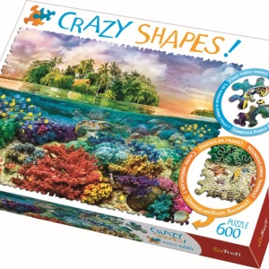 PUZZLE TREFL 600 CU PIESE CIUDATE - INSULA EXOTICA