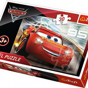 Puzzle Trefl, Disney Cars 3, Fulger Mcqueen, 30 piese - Img 3