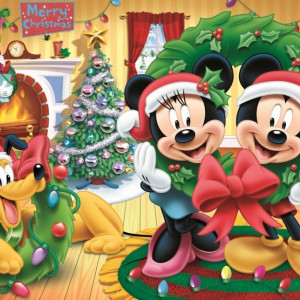 Puzzle Trefl Disney Mickey Mouse - Magia Craciunului, 100 piese - Img 2