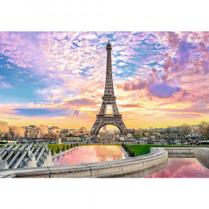 Puzzle Trefl Prime UFT - Turnul Eiffel, 1000 piese - Img 2