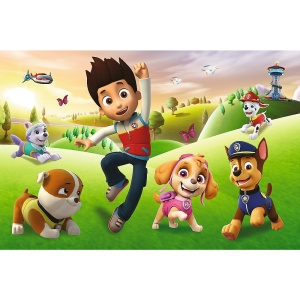 PUZZLE TREFL PRIMO SUPER SHAPE XXL 60 PATRULA CATELUSILOR - Img 2