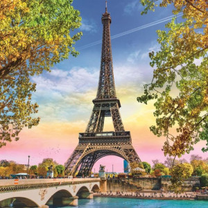 Puzzle Trefl, Romanticul Paris, 500 piese - Img 2