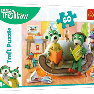 Puzzle Trefl - Treflikow, 60 piese