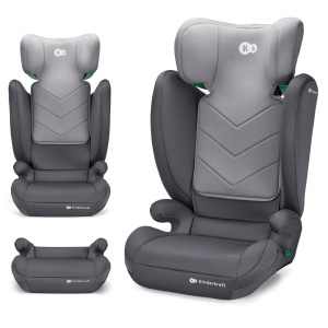 SCAUN AUTO KINDERKRAFT I-SPARK, I-SIZE 100-150 CM, GREY - Img 2