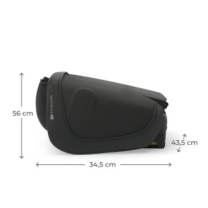 SCAUN AUTO KINDERKRAFT UNITY2 100-150 CM, BLACK - Img 2