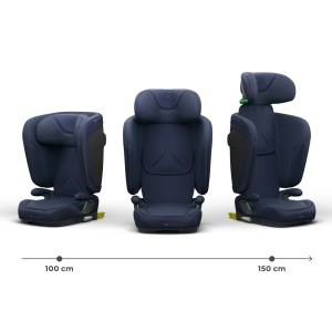 SCAUN AUTO KINDERKRAFT UNITY2 100-150 CM, NAVY - Img 5