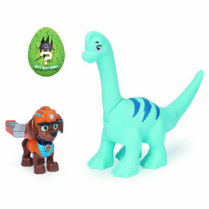 Set 2 figurine Paw Patrol Dino Rescue,Zuma si Brantosaurus - Img 2