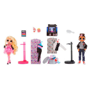 Set 2 papusi L.O.L. SURPRISE! O.M.G. Movie Magic - Tough Dude& Pink Chick - Img 4