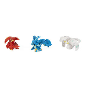 Set 3 Figurine Bakugan Evolutions Starter Pack Sairus Ultra, Colossus si Sectanoid - Img 3