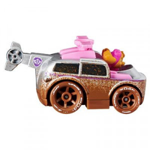 Set 3 Figurine cu Vehicul Paw Patrol True Metal 1:55 - Chase, Marshall si Skye - Img 4