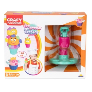 Set creativ de modelare, Crafy, Fabrica de inghetata, 29 piese - Img 2