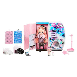 Set de 2 papusi LOL Surprise! O.M.G. Winter Chill Big Wig & Madame Queen Doll cu 25 de surprize - Img 2