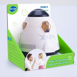 Set de constructie pentru copii – Joc creativ tip nava Spatiala - Img 2