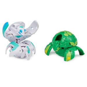 Set de joaca Bakugan - Baku-tin, Auriu Turtonium si Vicerox - Img 4