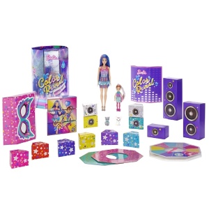Set de joaca Barbie - Color Reveal, Petrecere surpriza - Img 7