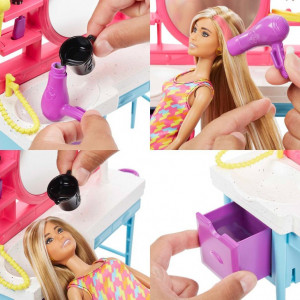 Set de Joaca Barbie I Can Be, Sirena la Coafor cu Accesorii - Img 5