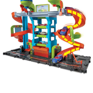 Set de joaca Hot Wheels - Mega spalatoria - Img 4