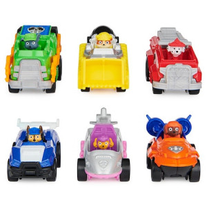 Set de joaca Paw Patrol - Movie Vehicles, 6 masinute metalice - Img 4
