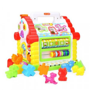 Set de joaca pentru copii MalPlay, Casuta cu forme, pian, lumini si sunete - Img 6