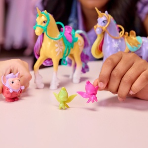 Set de joacă Spin Master Unicorn Academy, figurine detaliate și accesorii, multicolor, 25.40x40.64x7.62cm - Img 6